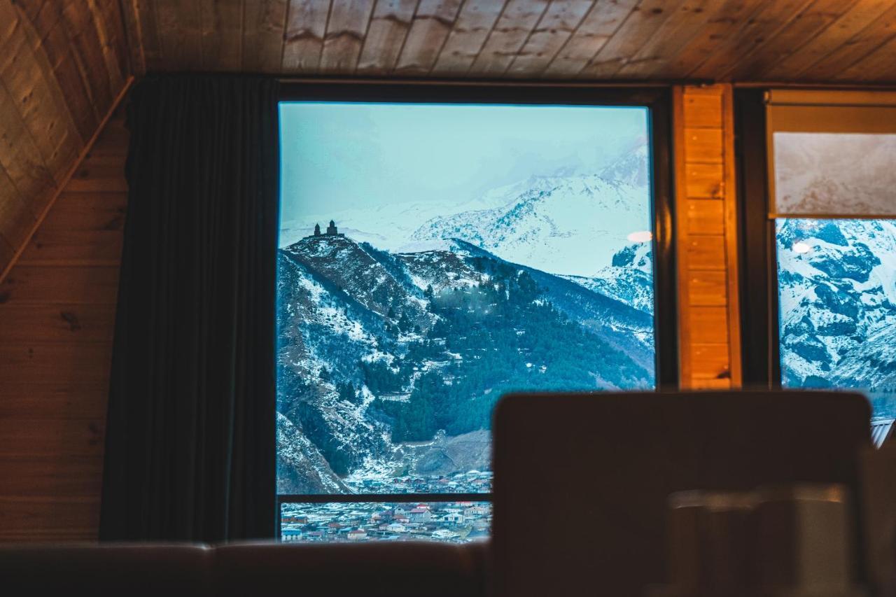 Morning Star Kazbegi Villa ภายนอก รูปภาพ