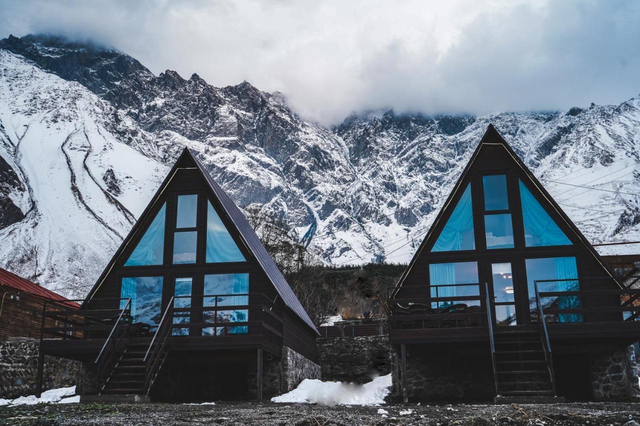 Morning Star Kazbegi Villa ภายนอก รูปภาพ